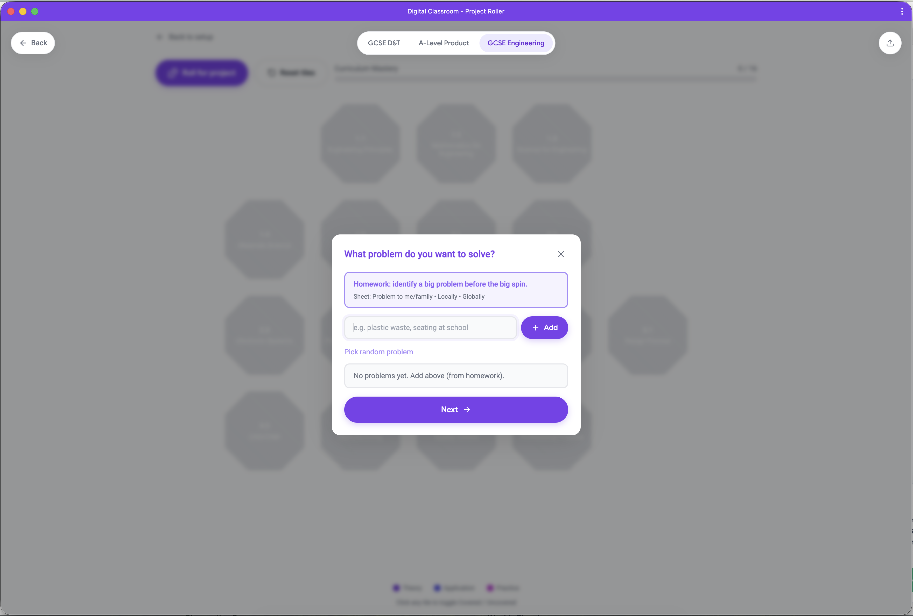 Project Roller – Mastery